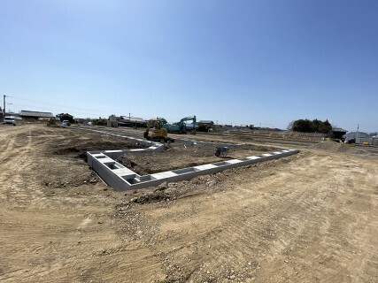 野市町大谷分譲地 造成工事写真アップしました